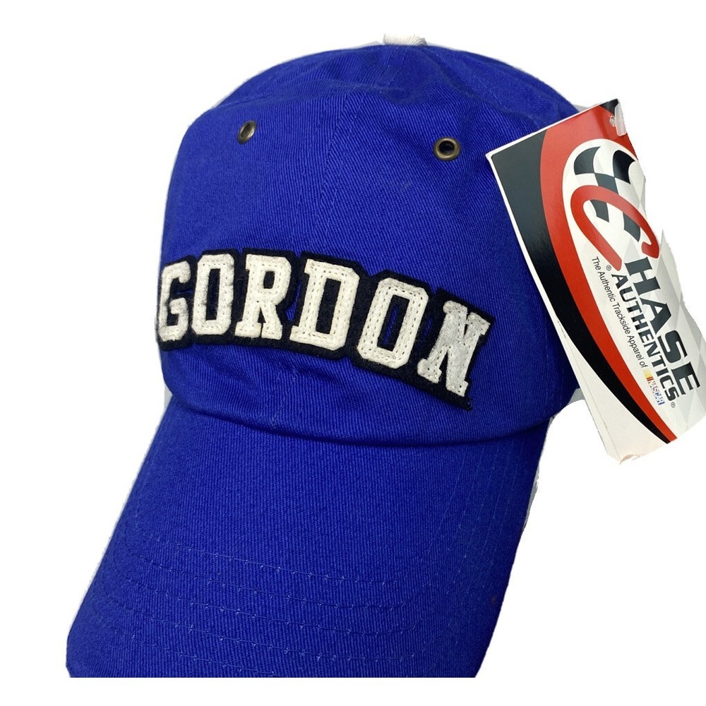 Jeff Gordon Hat Chase Authentics Baseball Cap Embroidered Nascar Adjustable NWT